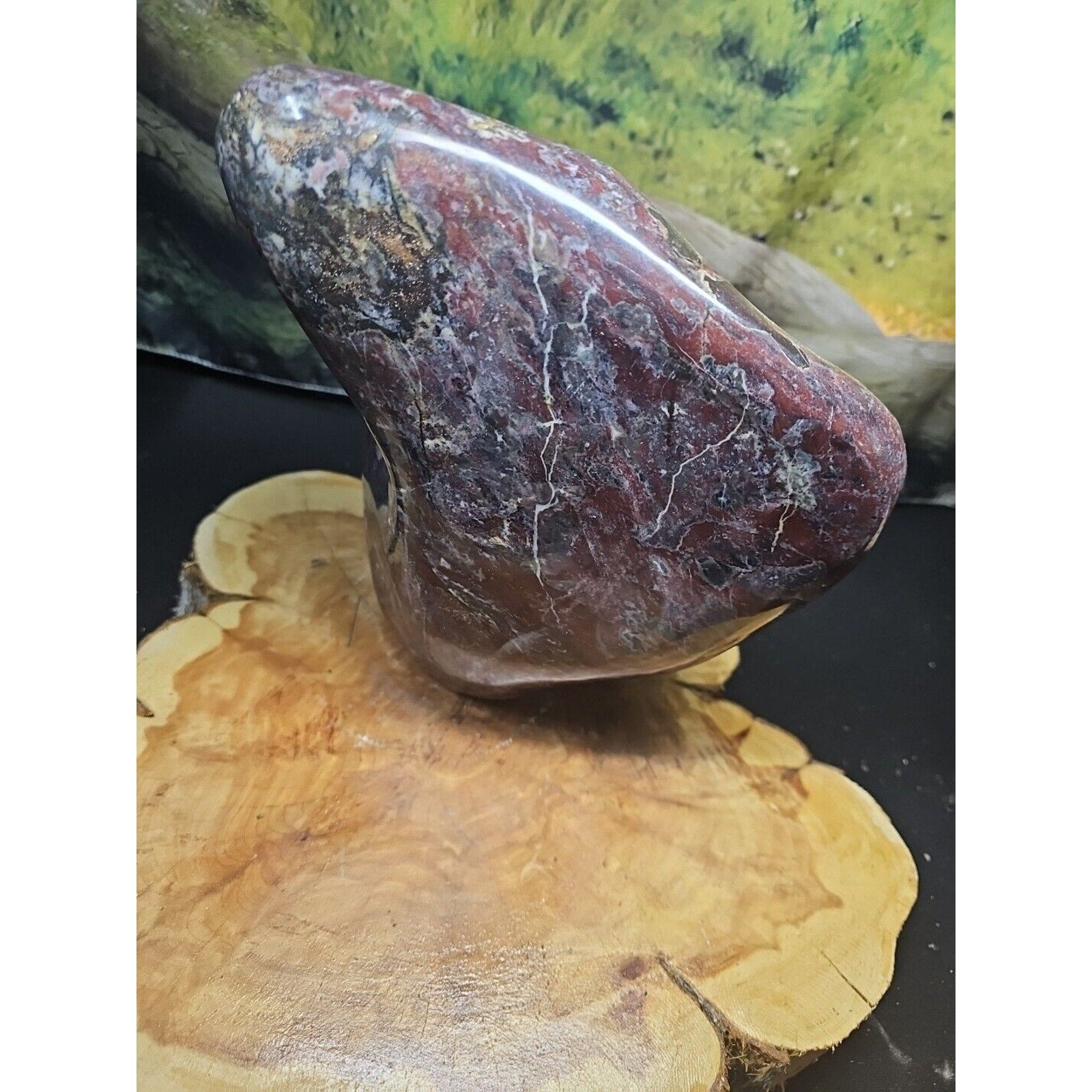 16.6LB Natural Chicken Blood Stone Quartz Crystal Mineral specimen healing by CrystalCloud Company