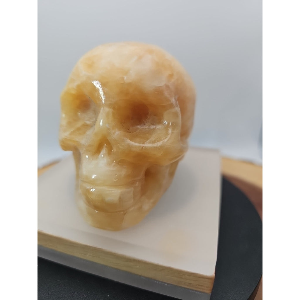 .89lb Natural Jasper Calcite Skulls Crystal Carving Mixed Stones Healing by CrystalCloud Company