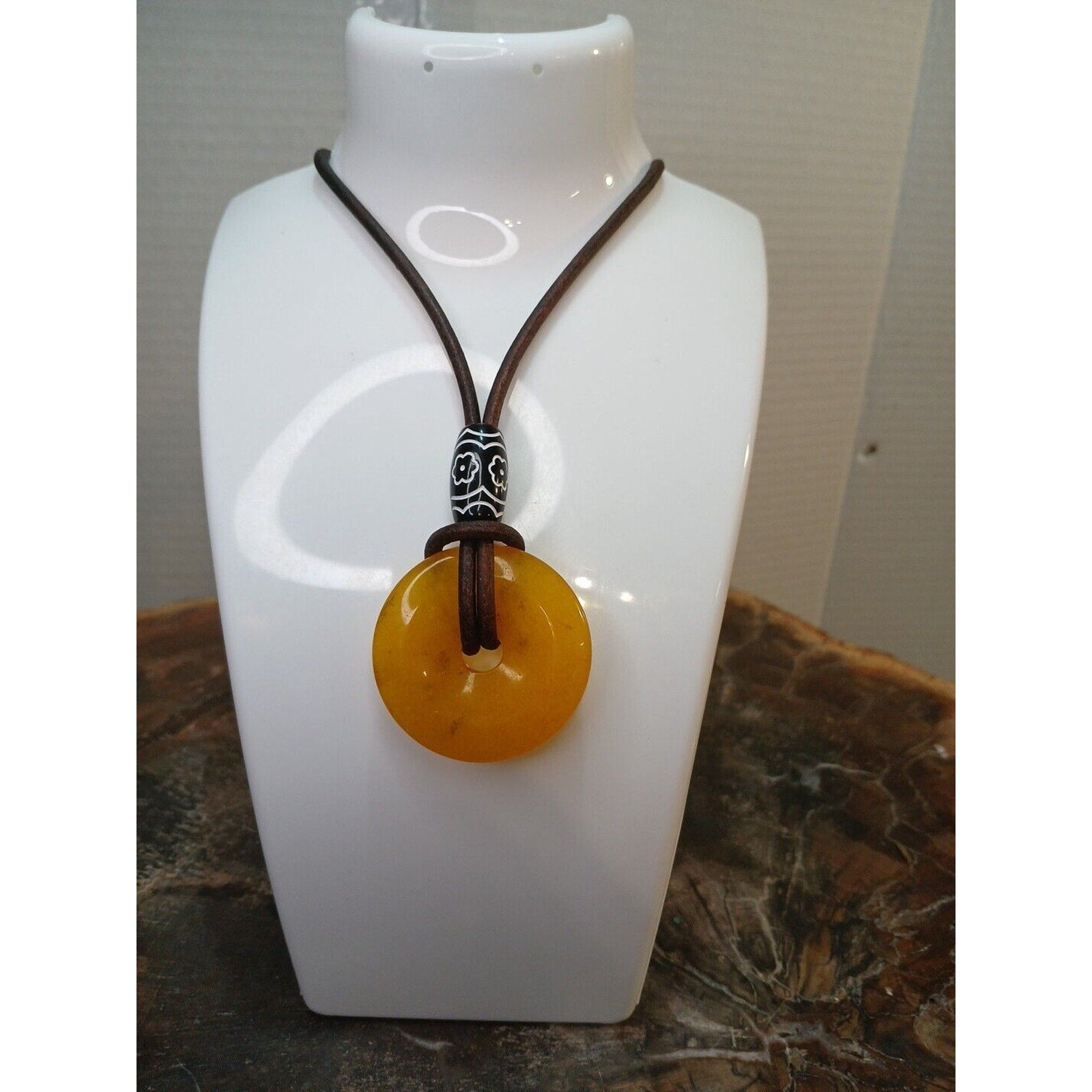 Agate Jasper Necklace by CrystalCloudCompany
