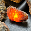 Black Amber Fossilized Tree Resin Mixed Sizes Rough Raw Stones (By The Piece or Pound)(UV Reactive) Wholesale by Amazing Crystals