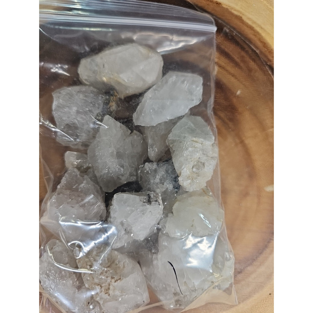 Natural Quartz Crystal pieces from Fonda, NY (aka Herkimer Diamond) 333grams by CrystalCloud Company