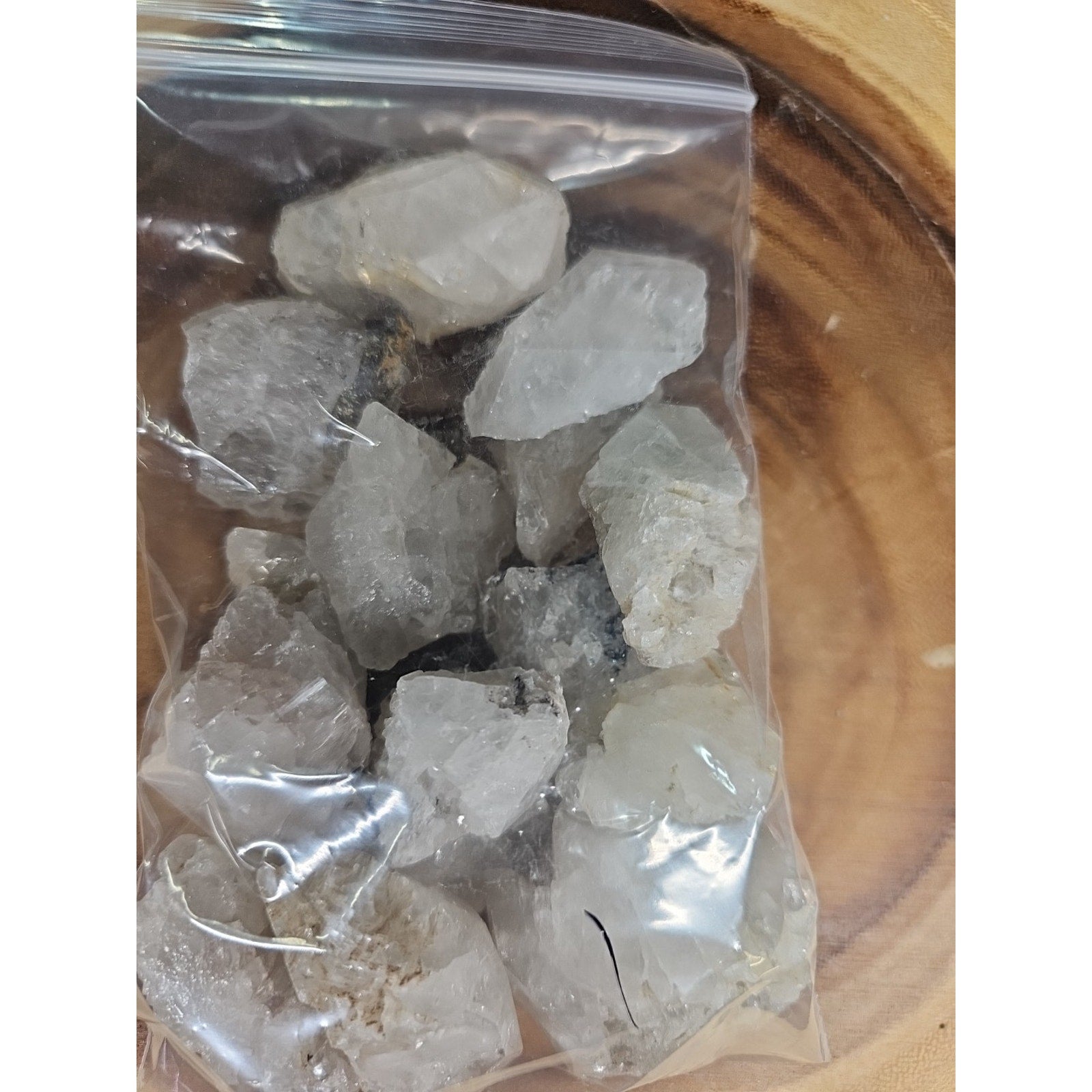 Natural Quartz Crystal pieces from Fonda, NY (aka Herkimer Diamond) 333grams by CrystalCloud Company