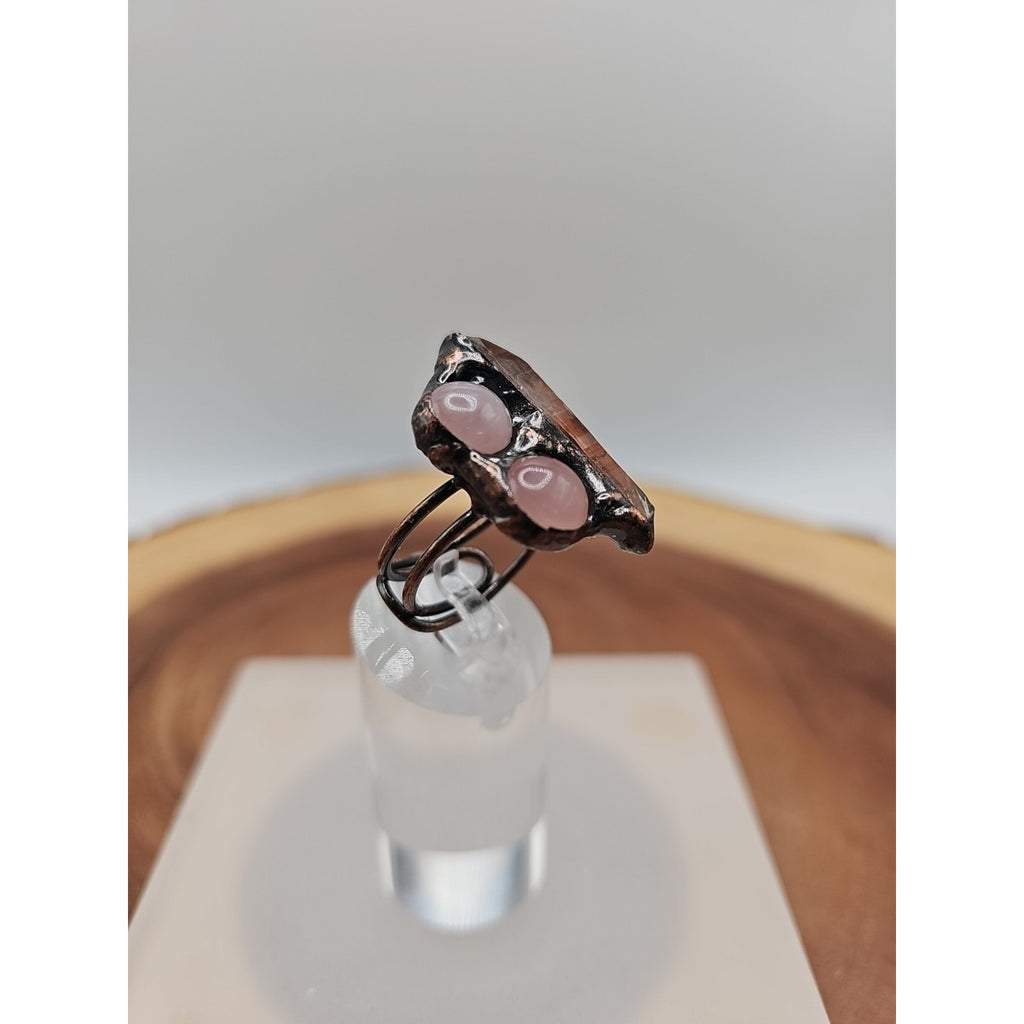Adjustable Quartz Crystal Ring by CrystalCloud Company