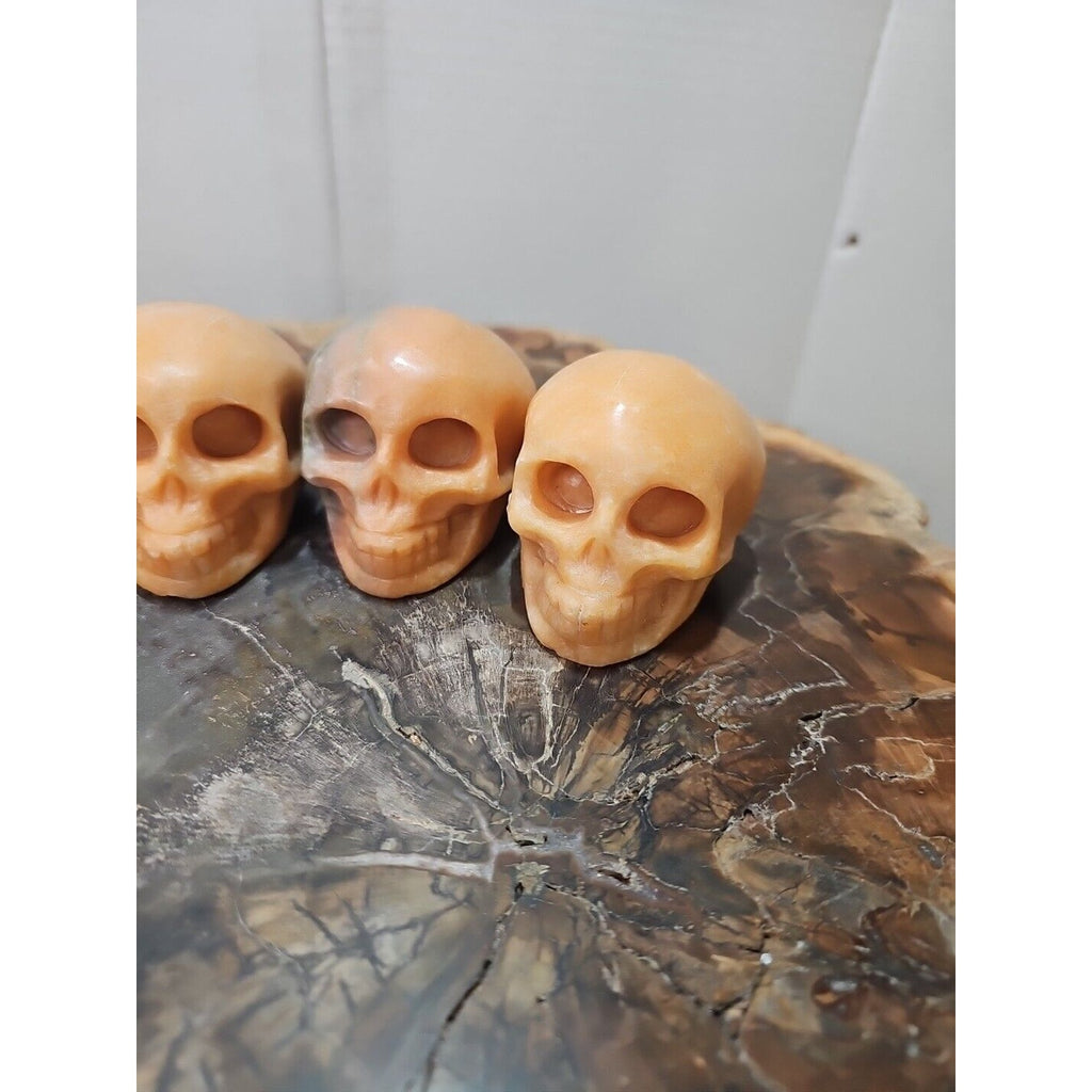 Natural Sunstone Quartz Crystal Skull Carving — Brazil | CrystalCloud Company by CrystalCloud Company