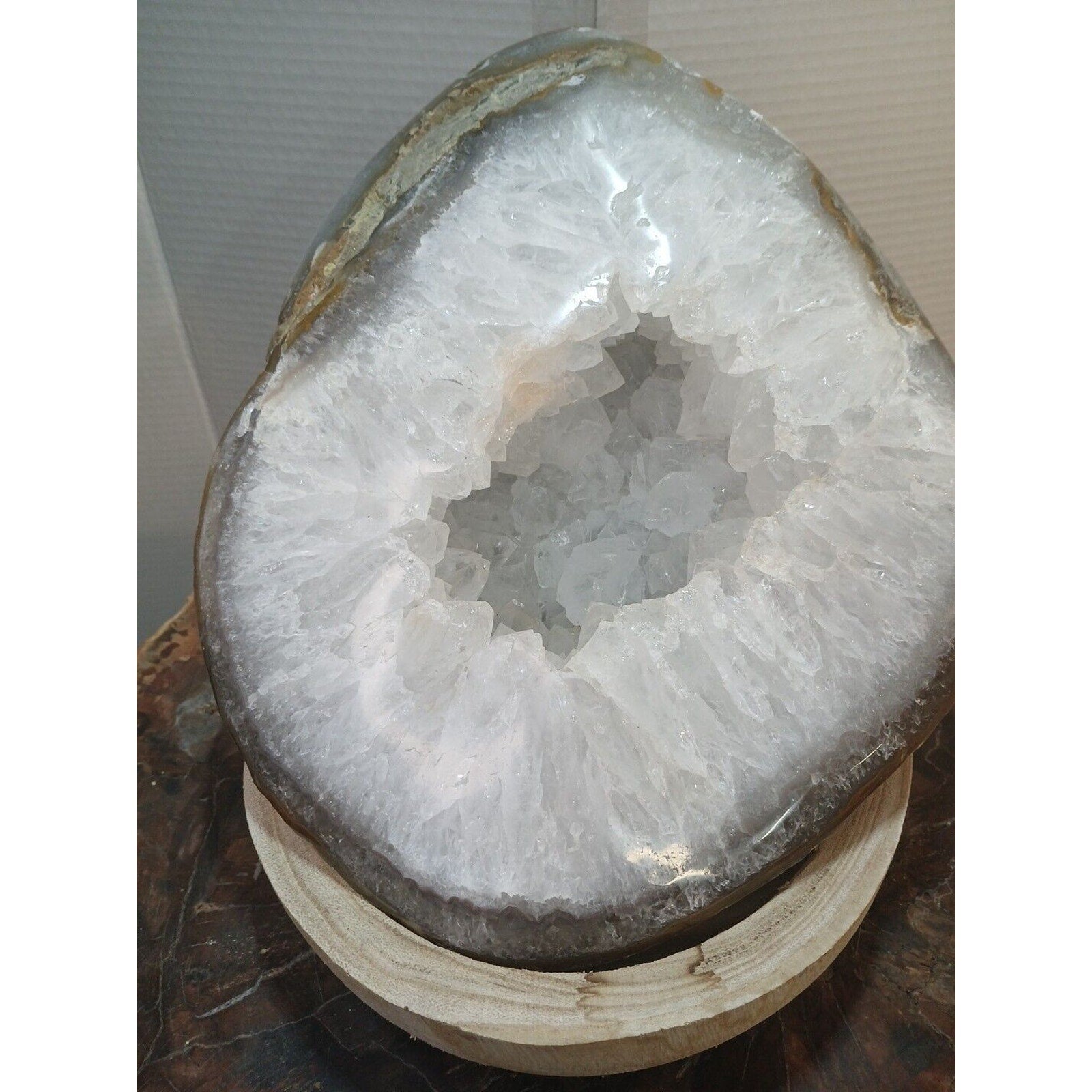 Large Natural Madagascar Agate Geode — 19.3 lbs, Museum-Quality Quartz Specimen | CrystalCloud Company by CrystalCloud Company