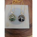 1 Pair Natural Quartz Crystal Necklaces 16in by CrystalCloud Company