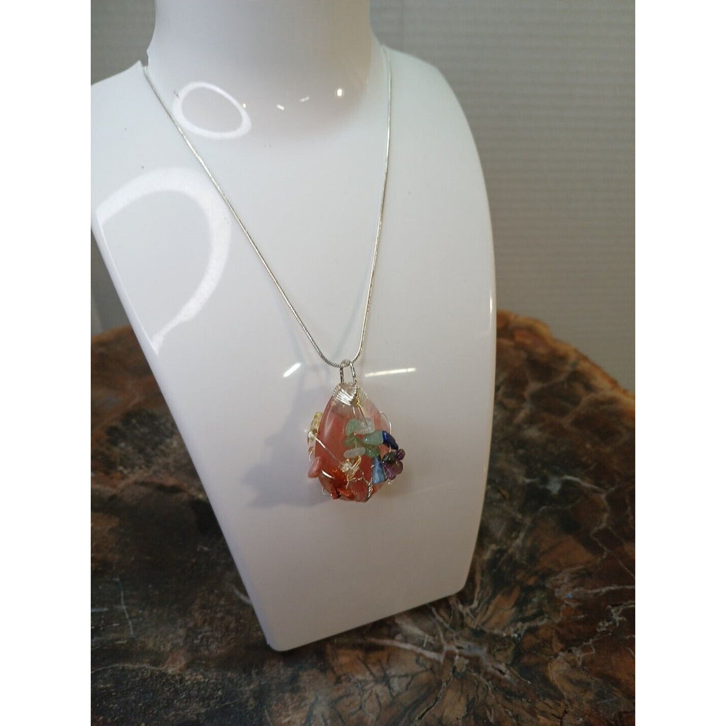 Natural Crystal Necklace by CrystalCloud Company