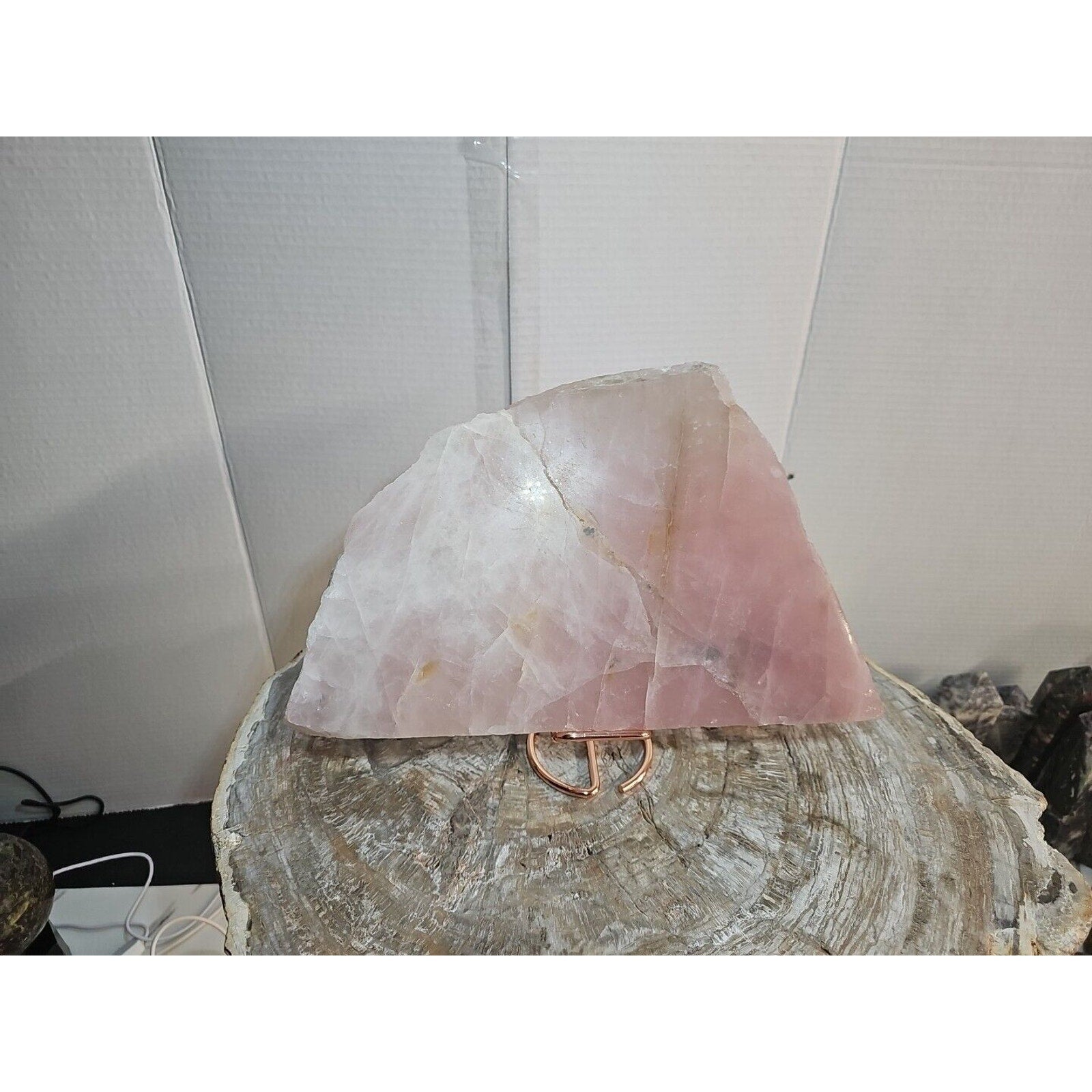 Natural Rose Quartz Crystal Stone Slices — 5.72 lbs from China | CrystalCloud Company by CrystalCloud Company