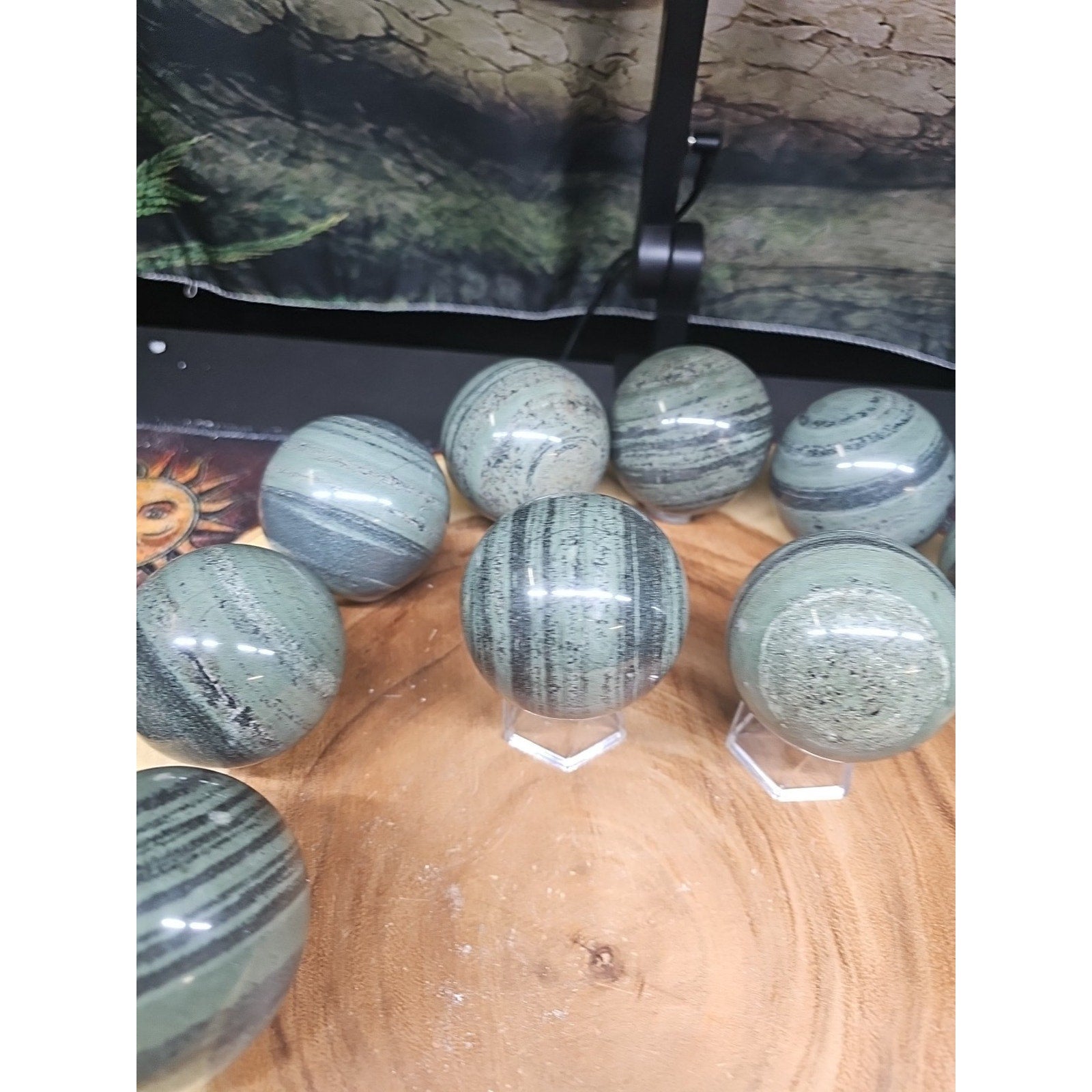 1Pc Natural Medicine King Stone Jasper Crystal Sphere 60mm by CrystalCloud Company