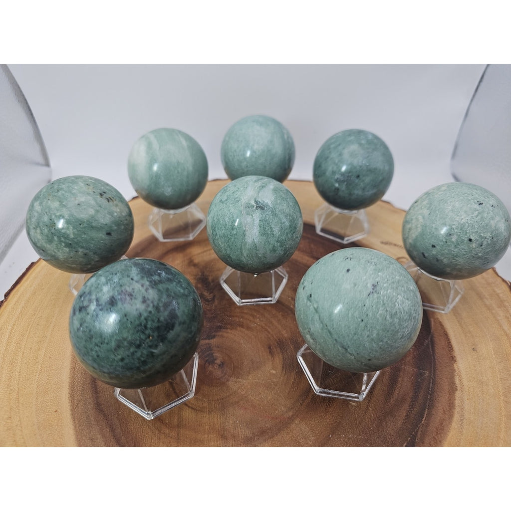 Quartz Crystal Sphere 50mm 1 Each by CrystalCloud Company