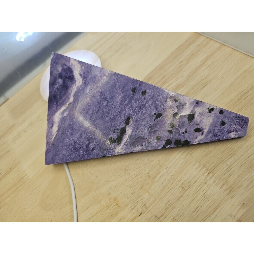Rare Purple Charoite Crystal Slices — 300g from Russia | CrystalCloud Company by CrystalCloud Company