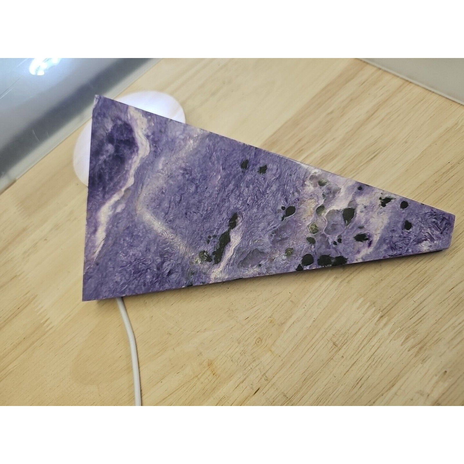 Rare Purple Charoite Crystal Slices — 300g from Russia | CrystalCloud Company by CrystalCloud Company