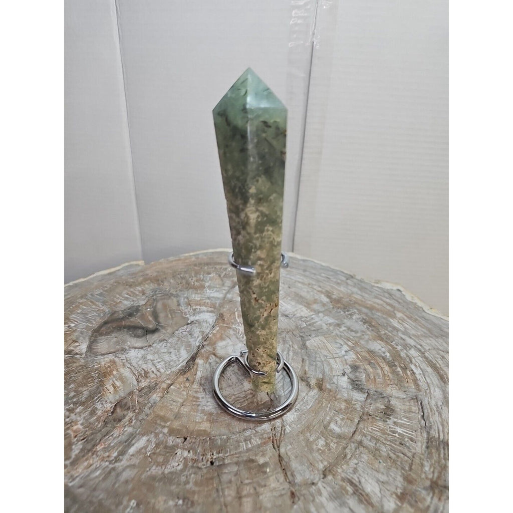 294g Large Grape Scepter W/stand by CrystalCloud Company