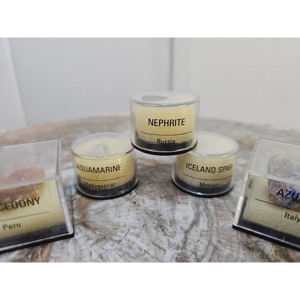 5pcs Micro Mineral Collectibles by CrystalCloud Company