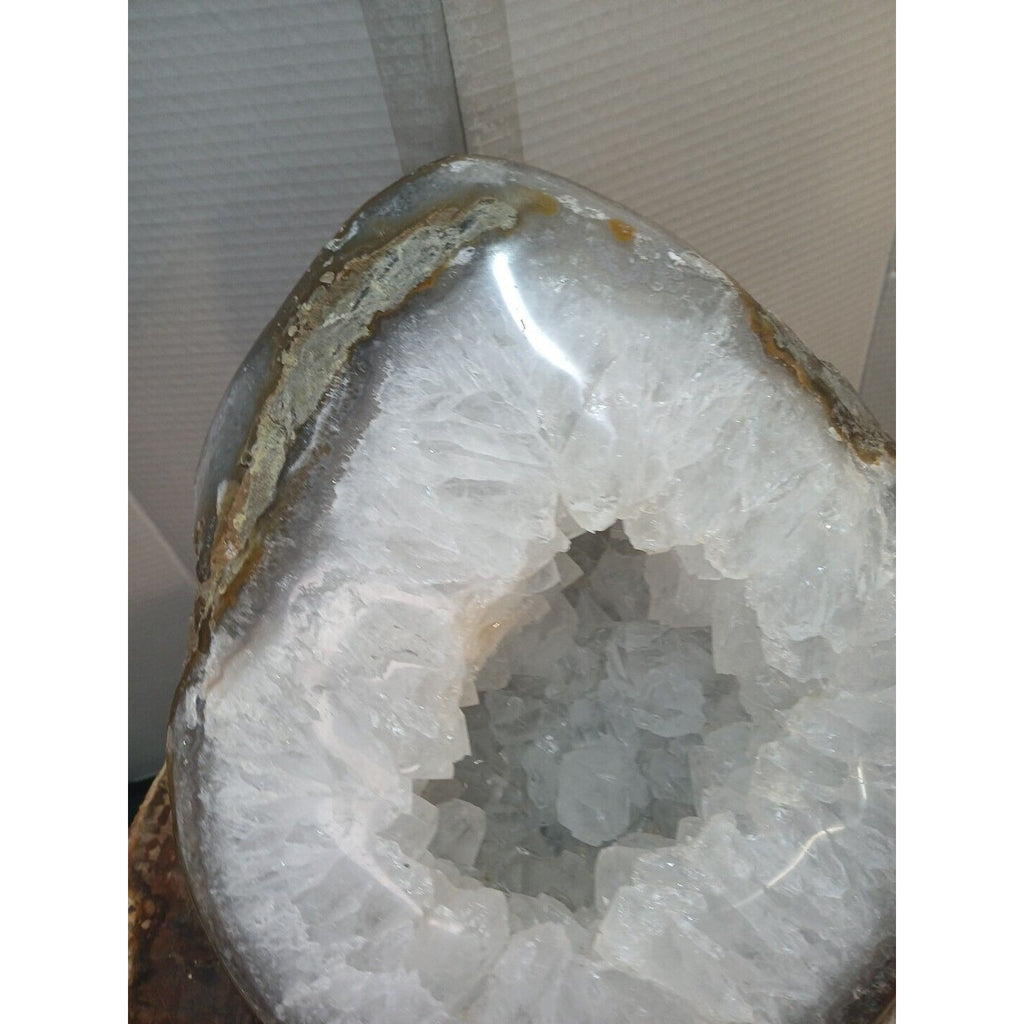 Large Natural Madagascar Agate Geode — 19.3 lbs, Museum-Quality Quartz Specimen | CrystalCloud Company by CrystalCloud Company
