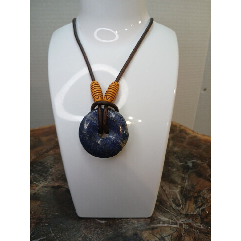 Lapis Lazuli Necklace Handemade by CrystalCloud Company