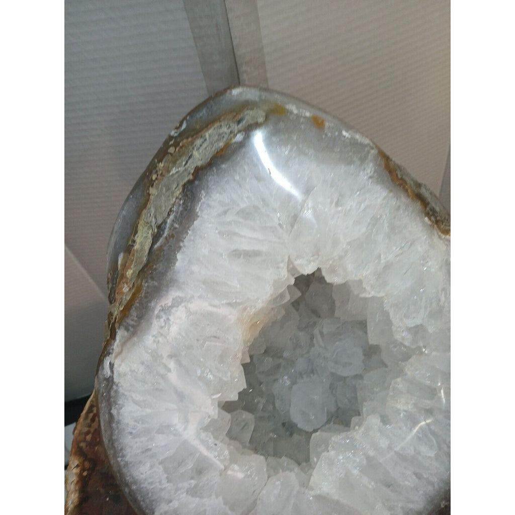 Large Natural Madagascar Agate Geode — 19.3 lbs, Museum-Quality Quartz Specimen | CrystalCloud Company by CrystalCloud Company
