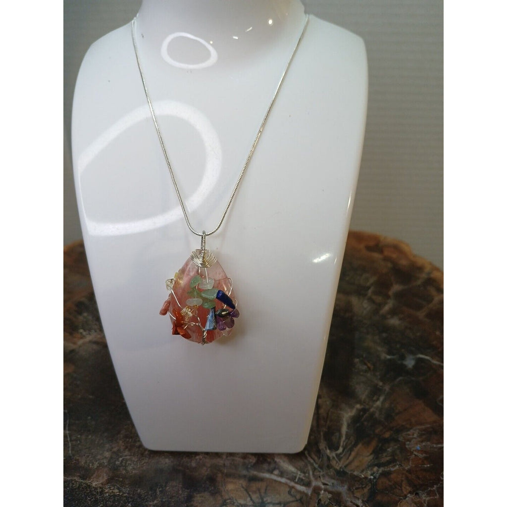 Natural Crystal Necklace by CrystalCloud Company