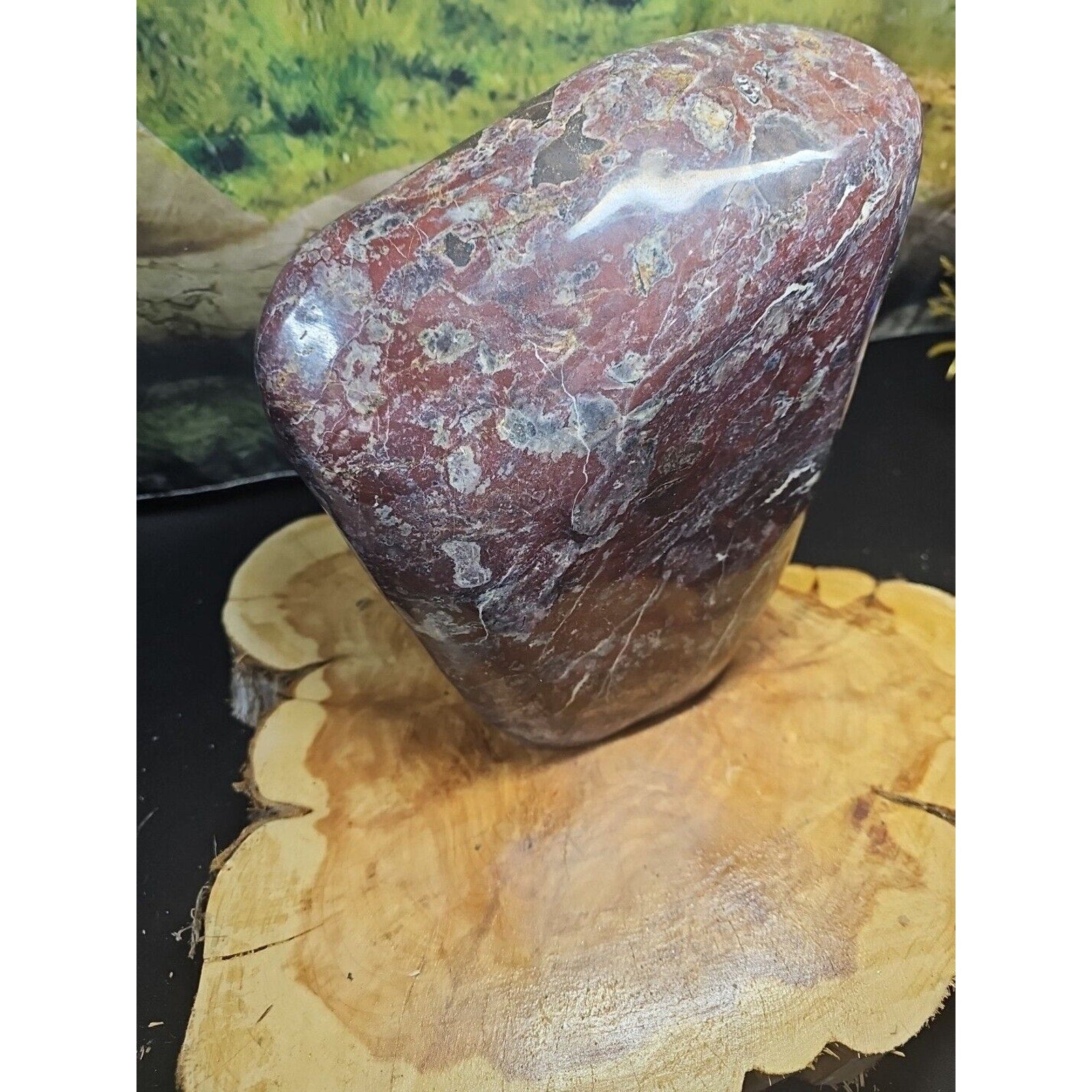 16.6LB Natural Chicken Blood Stone Quartz Crystal Mineral specimen healing by CrystalCloud Company