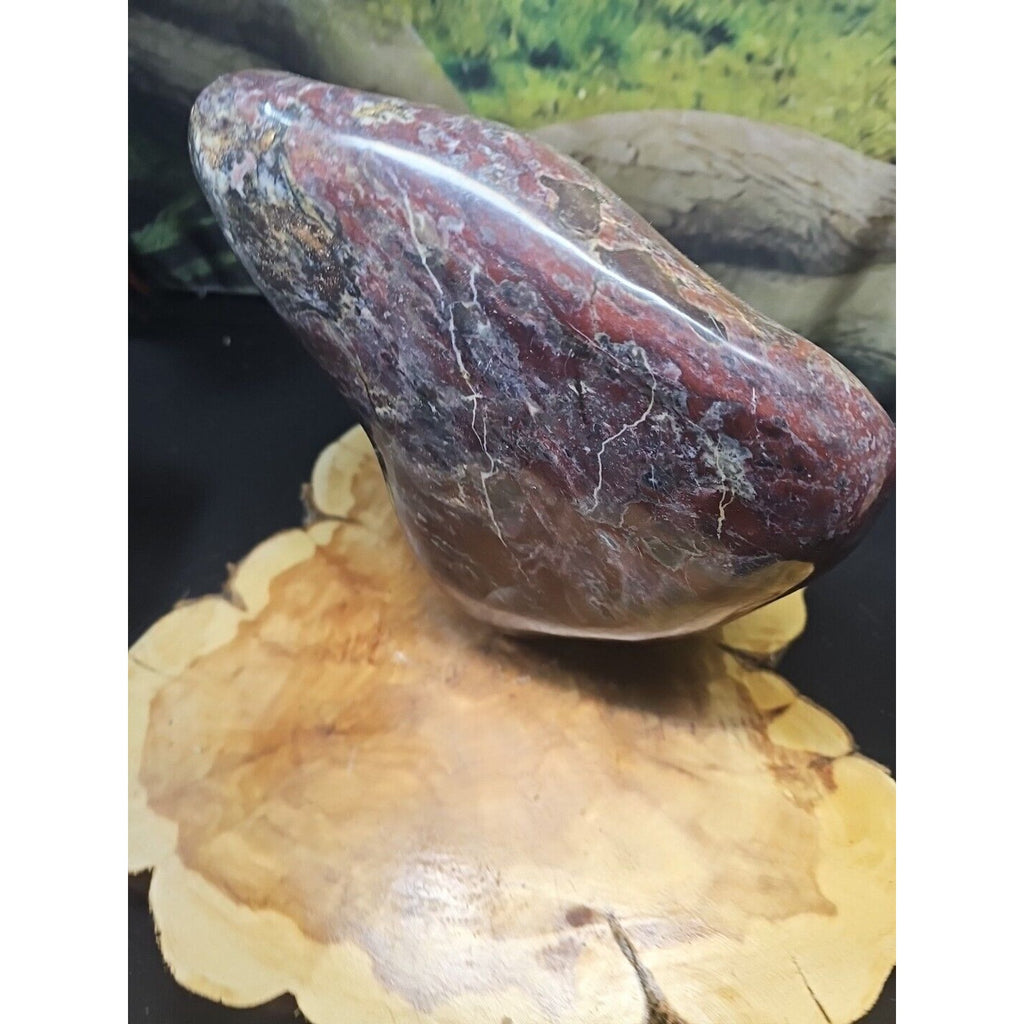 16.6LB Natural Chicken Blood Stone Quartz Crystal Mineral specimen healing by CrystalCloud Company