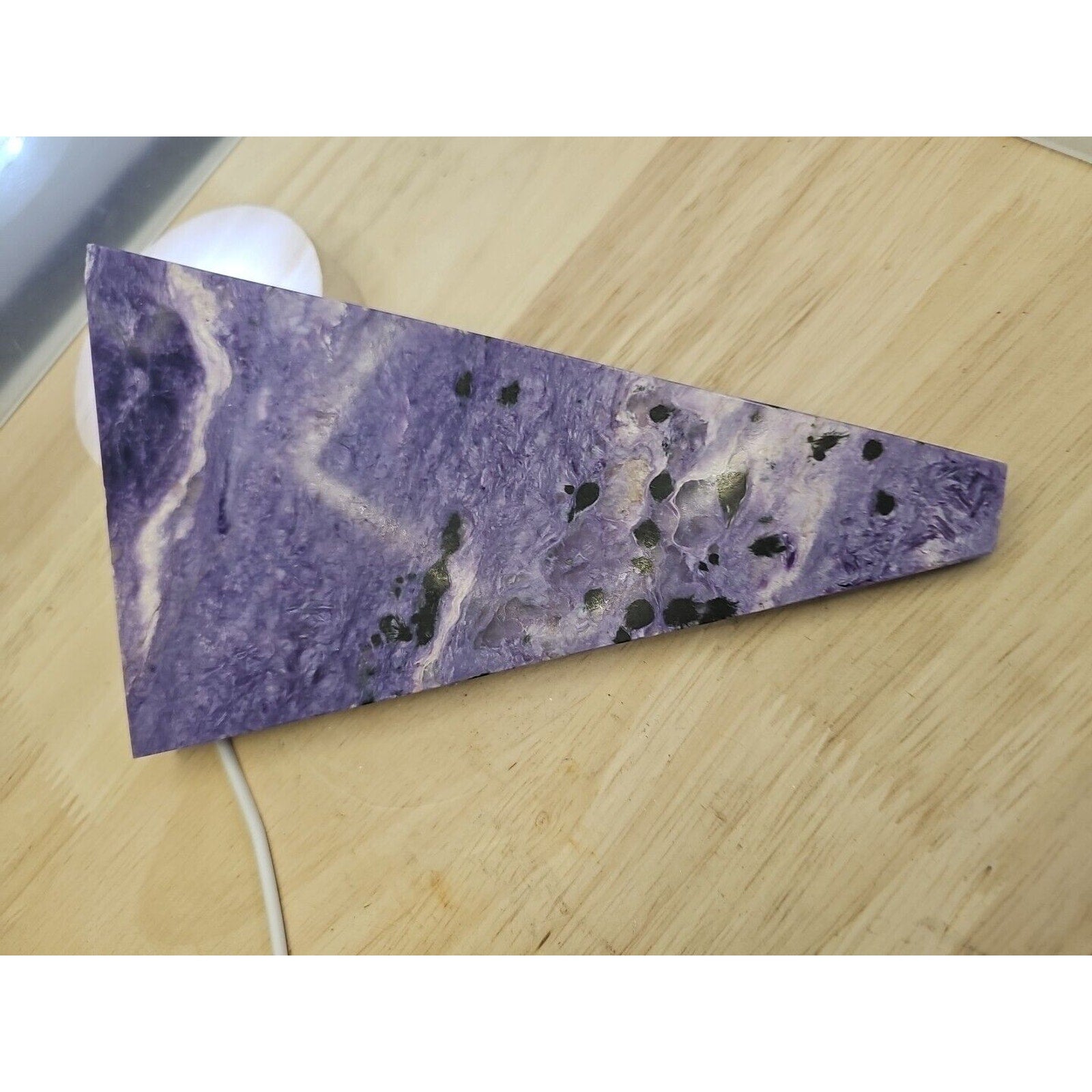 Rare Purple Charoite Crystal Slices — 300g from Russia | CrystalCloud Company by CrystalCloud Company