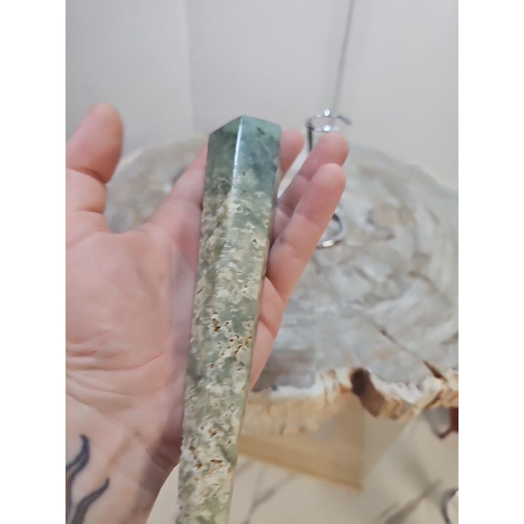 294g Large Grape Scepter W/stand by CrystalCloud Company