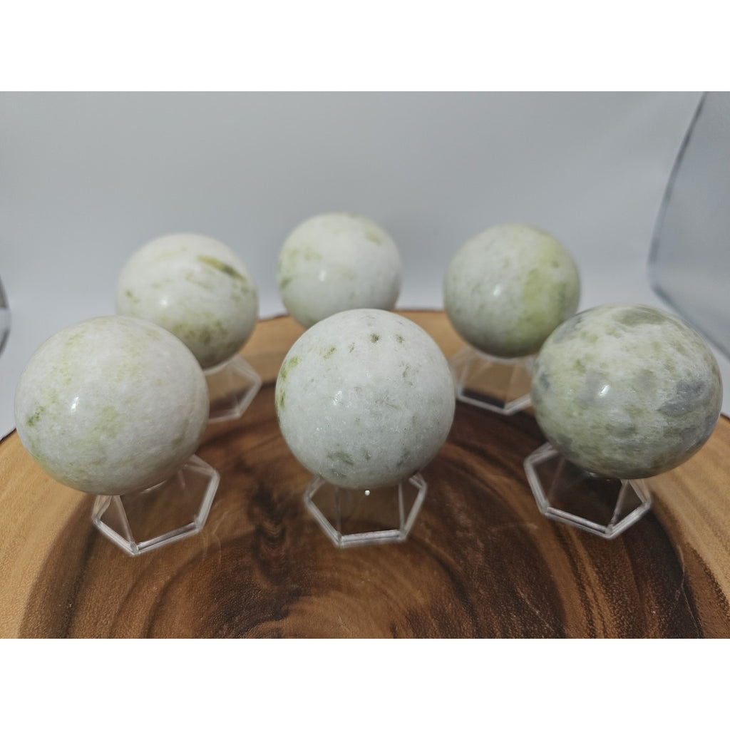 Quartz Crystal Sphere 50mm 1 Each by CrystalCloud Company