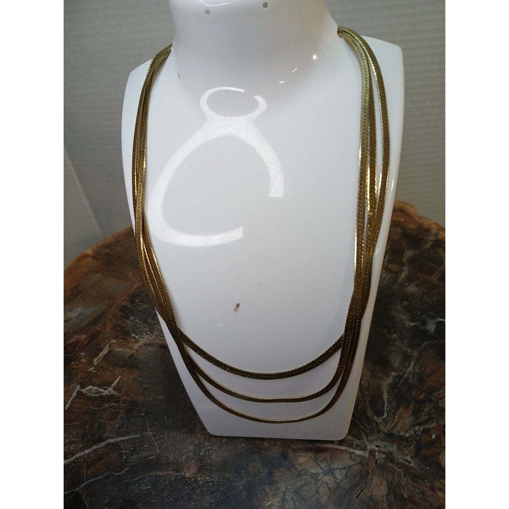 14k Gold plated necklace by CrystalCloud Company