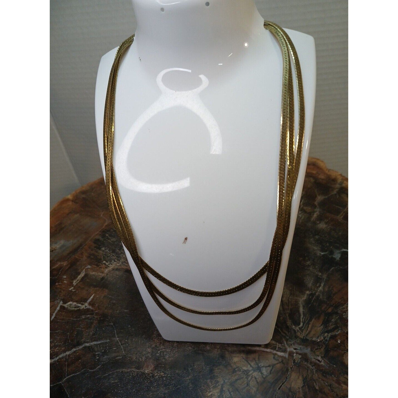14k Gold plated necklace by CrystalCloud Company