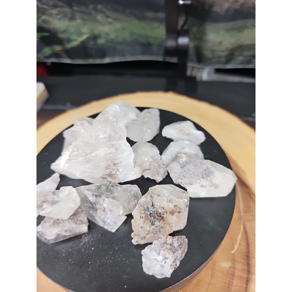 Natural Quartz Crystal pieces from Fonda, NY (aka Herkimer Diamond) 235grams by CrystalCloud Company