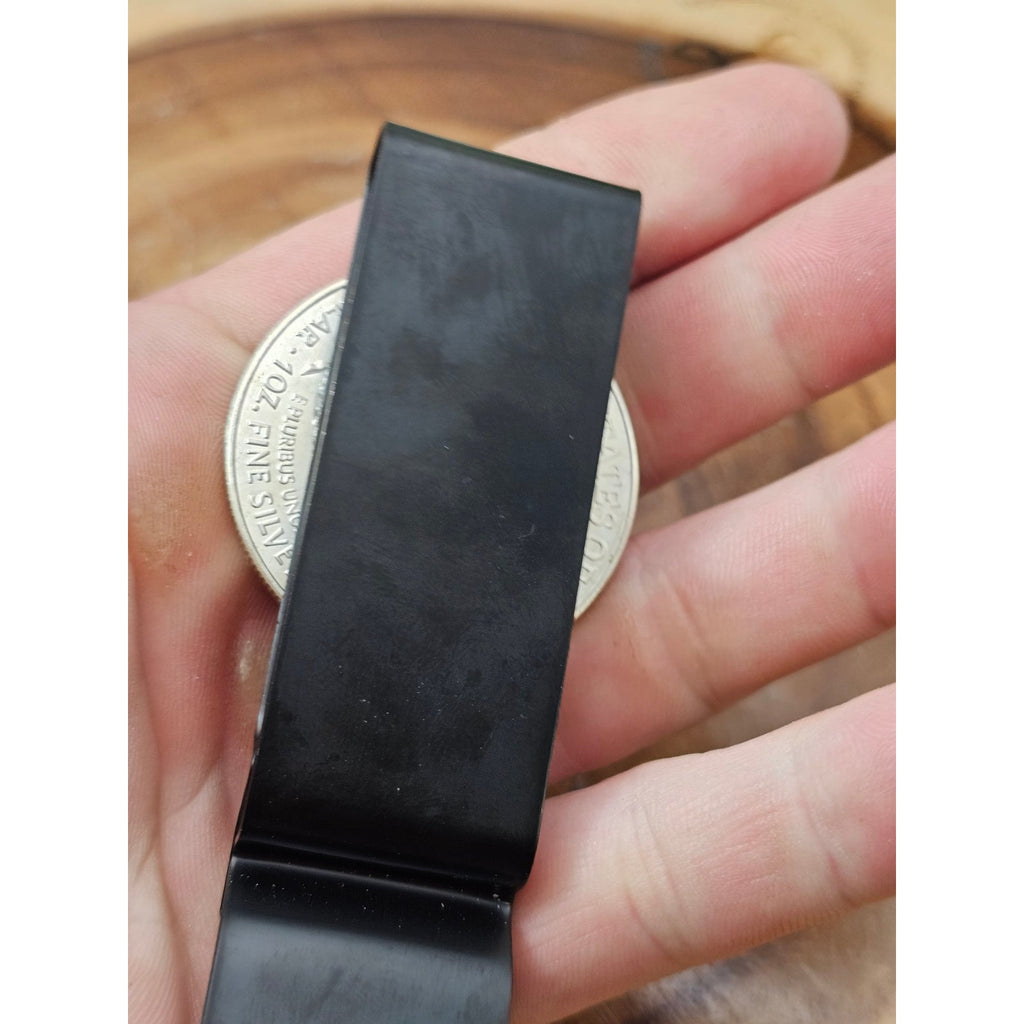 Liberty Dollar Money Clip w/ Replica Silver Eagle Coin