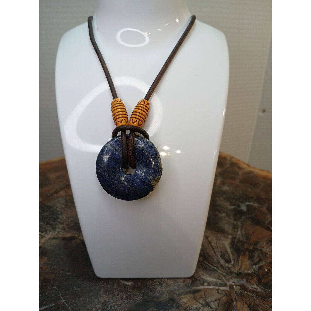 Lapis Lazuli Necklace Handemade by CrystalCloud Company