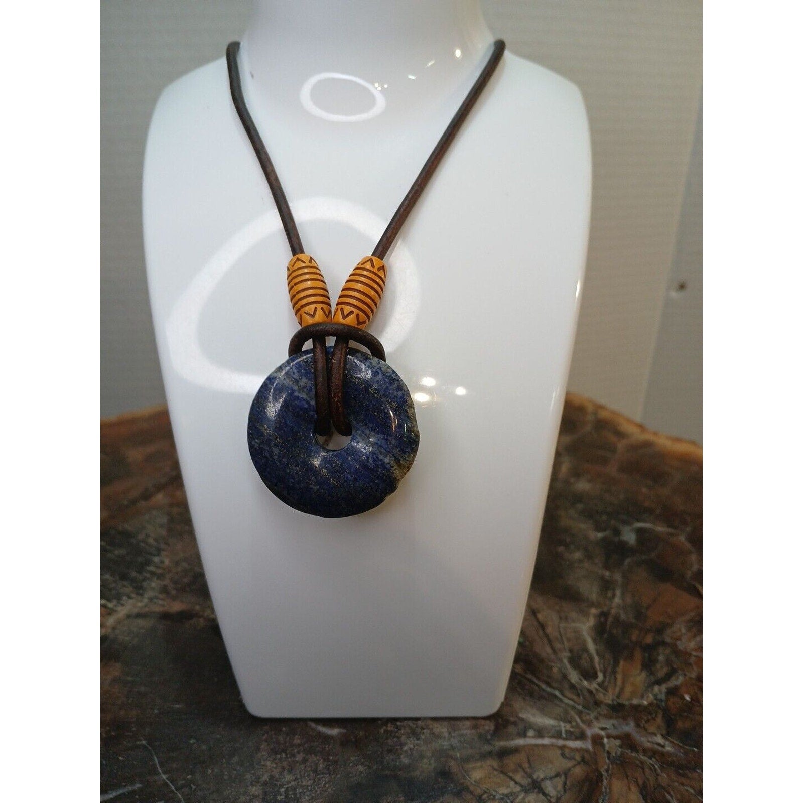 Lapis Lazuli Necklace Handemade by CrystalCloud Company