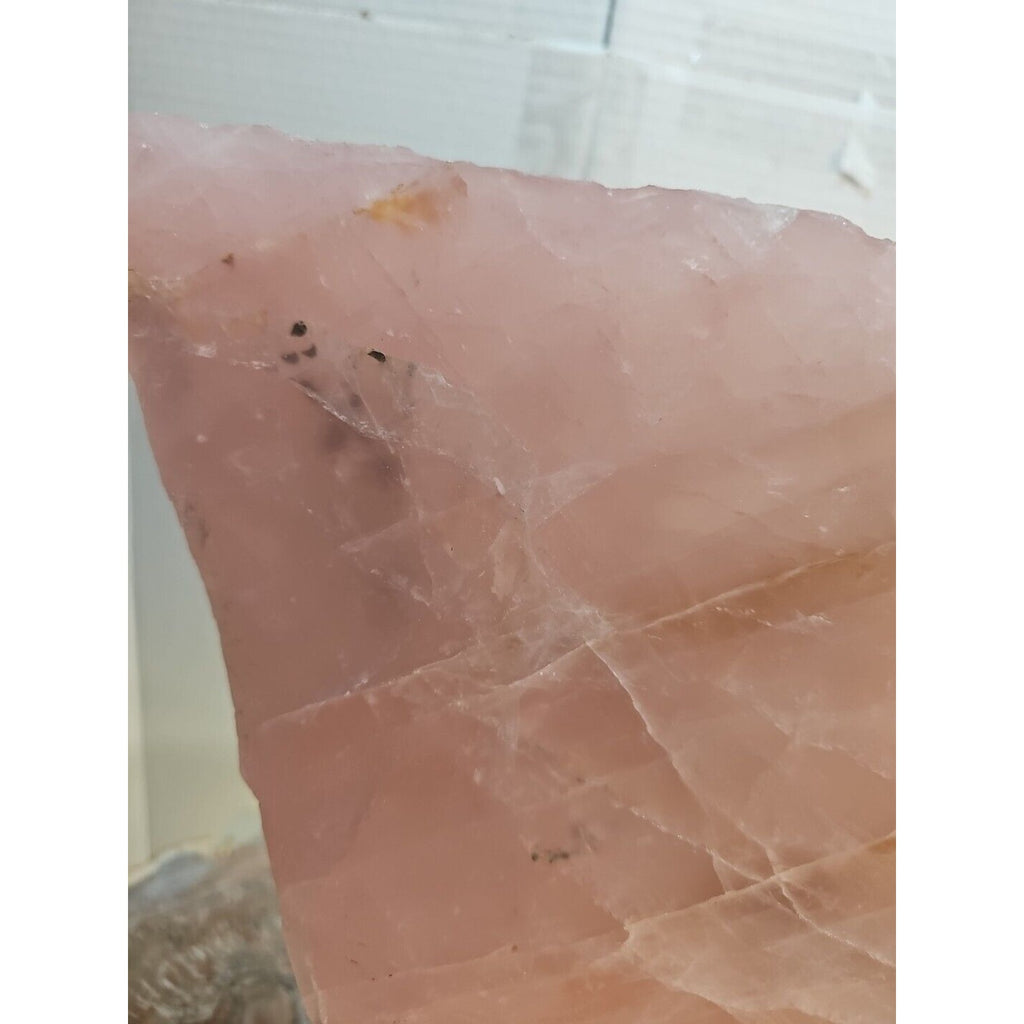 Natural Rose Quartz Crystal Stone Slices — 5.72 lbs from China | CrystalCloud Company by CrystalCloud Company