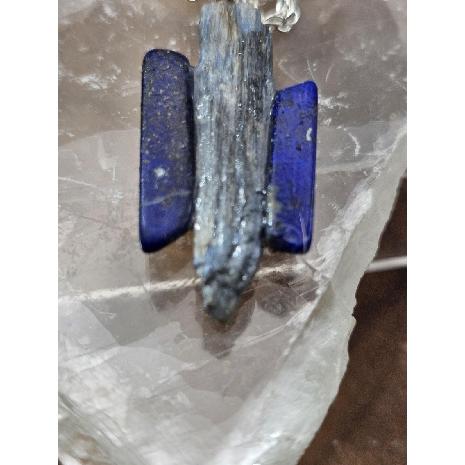 Blue Lapis Lazuli pendant by CrystalCloud Company