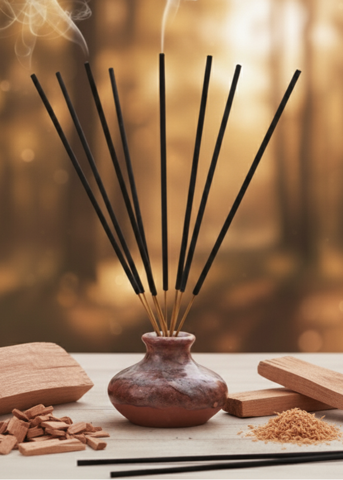 SandalWood Incense Sticks by Enchanted Soul