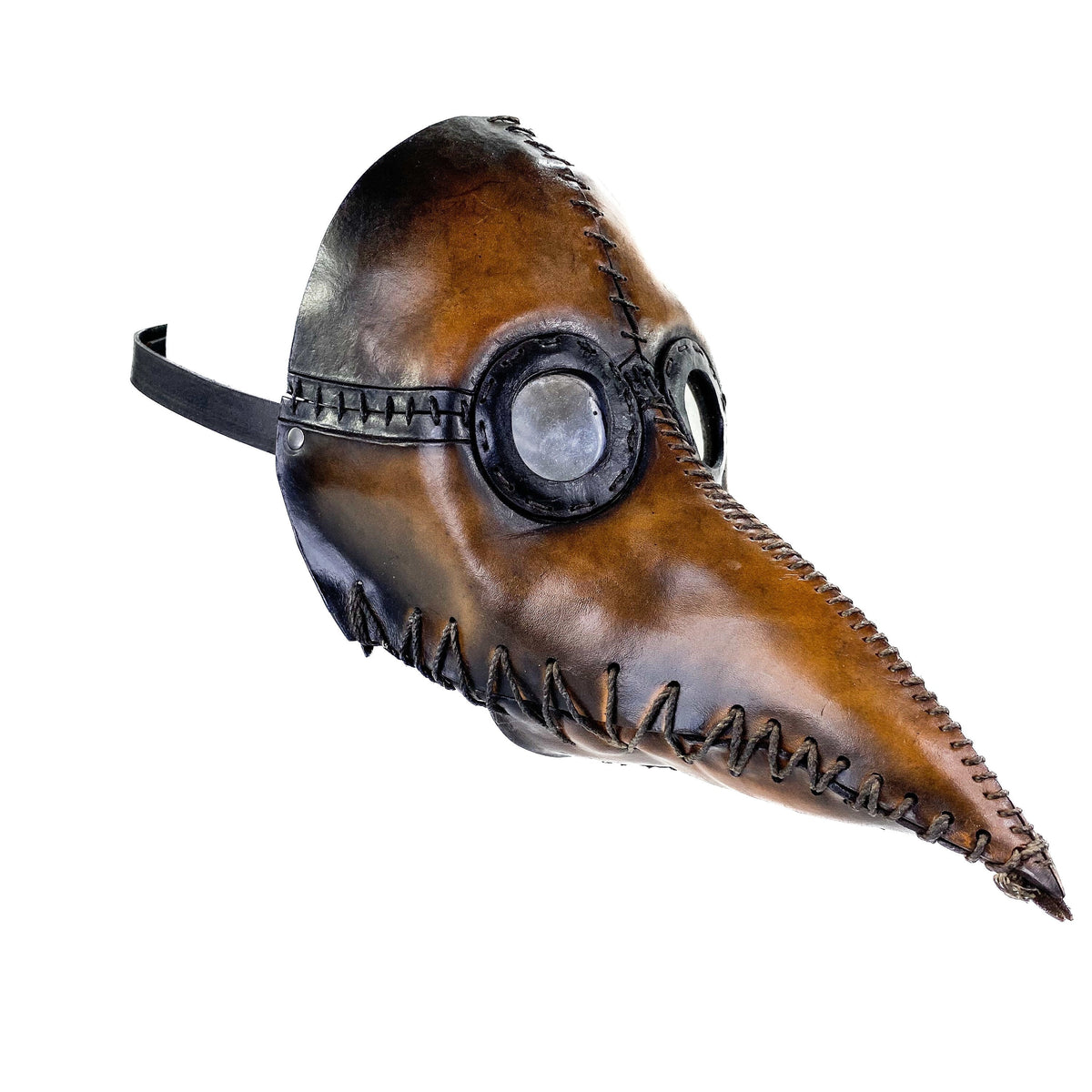Plague Doctor Handmade Genuine Leather Mask