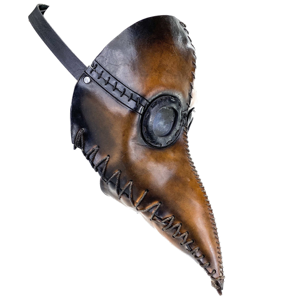 Plague Doctor Handmade Genuine Leather Mask