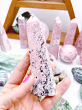 Rhodonite Obelisks by Baltic Mermaid