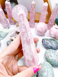 Rhodonite Obelisk by Baltic Mermaid