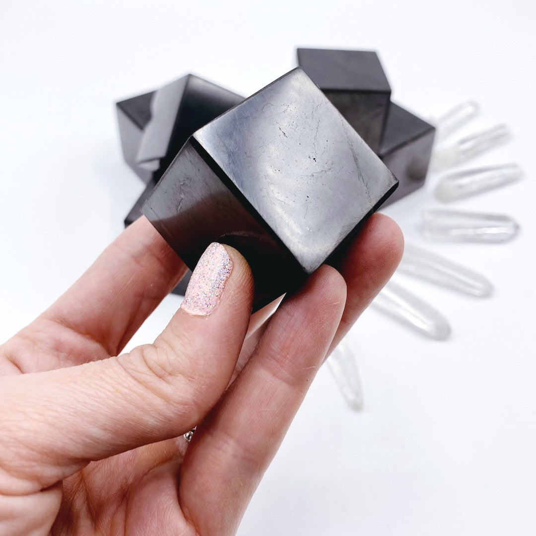 Shungite Cubes by Baltic Mermaid