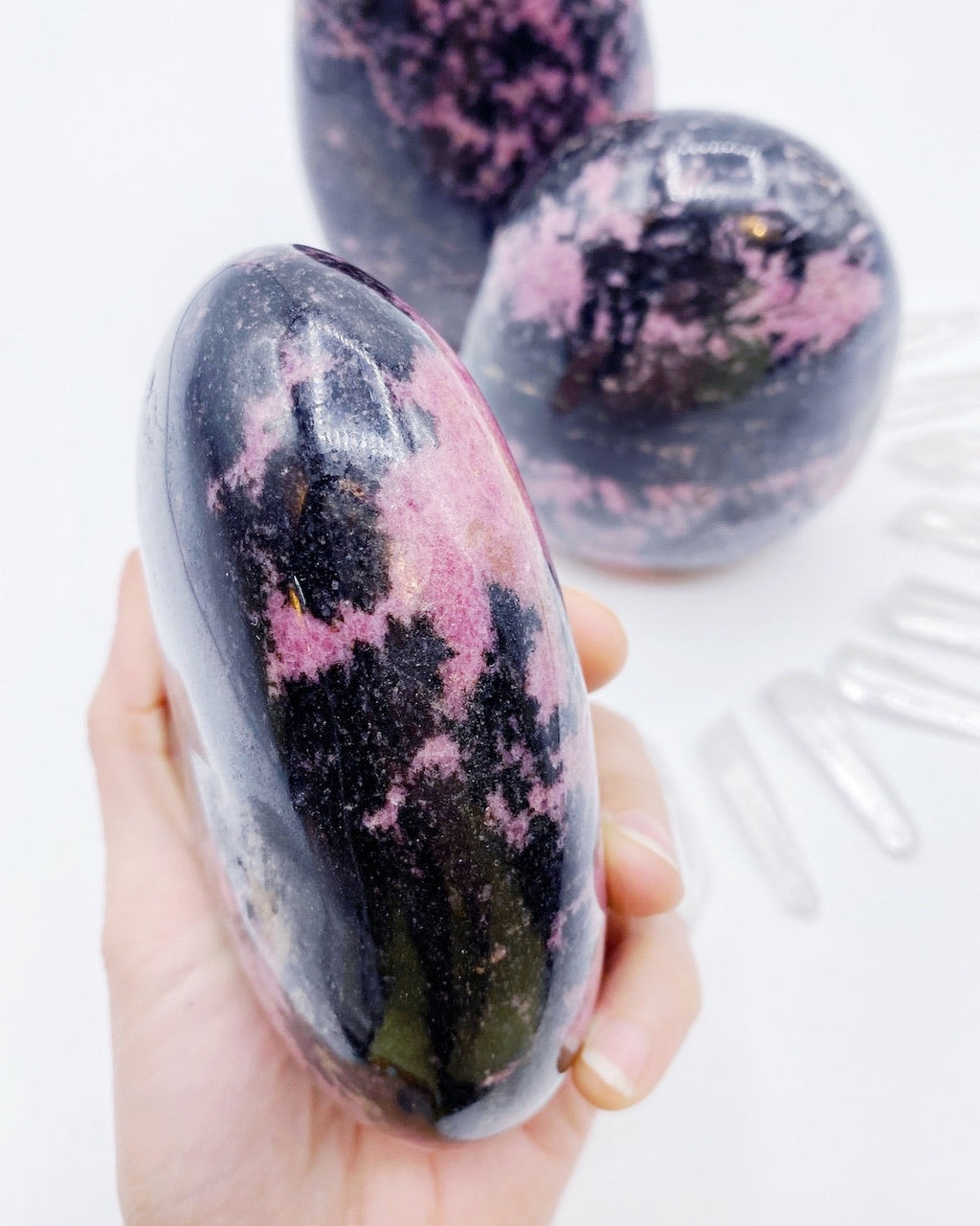 Rhodonite Freeform by Baltic Mermaid