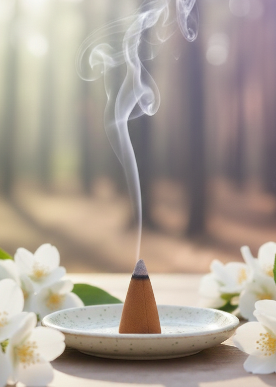 Jasmine Incense Cones by Enchanted Soul