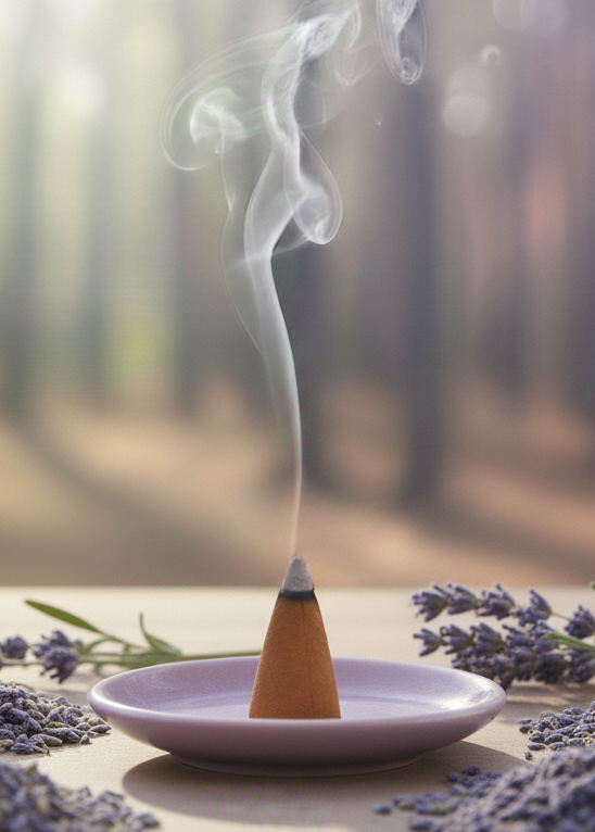 Lavender Incense Cones by Enchanted Soul