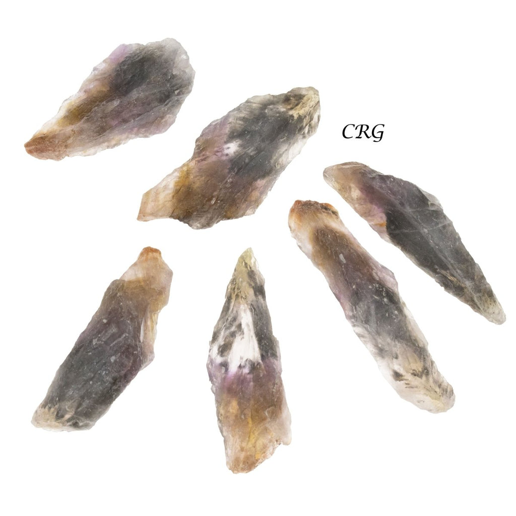 Melody Raw Stone Points (Super 7) (1 Pound) Size 2 to 4 Inches Bulk Wholesale Lot Crystal Minerals by Crystal River Gems