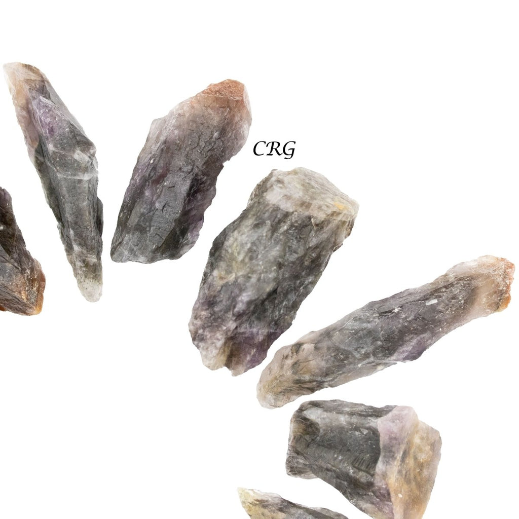 Melody Raw Stone Points (Super 7) (1 Pound) Size 2 to 4 Inches Bulk Wholesale Lot Crystal Minerals by Crystal River Gems