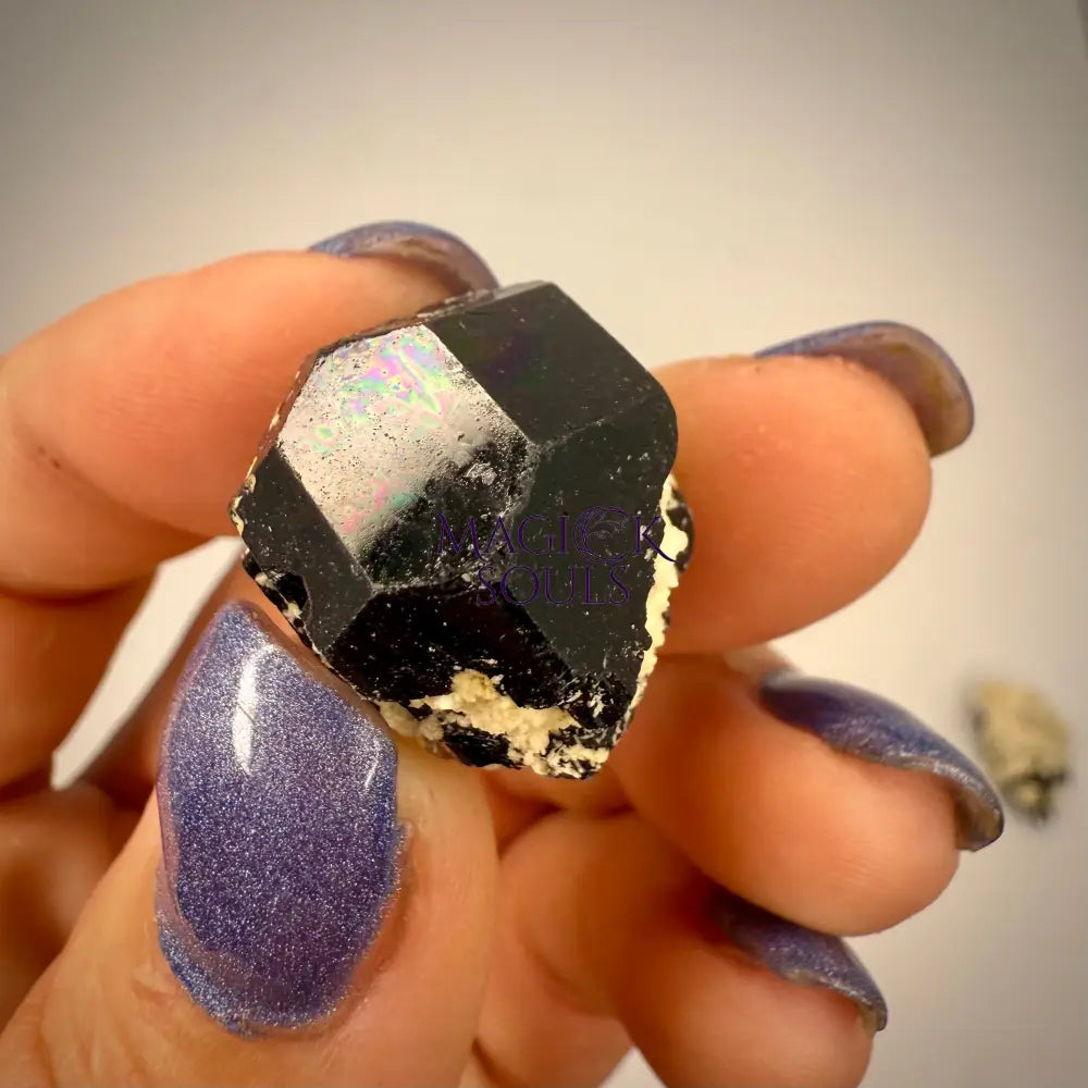 Natural Black Schorl Tourmaline & Smoky Quartz – Namibia by Magick Souls