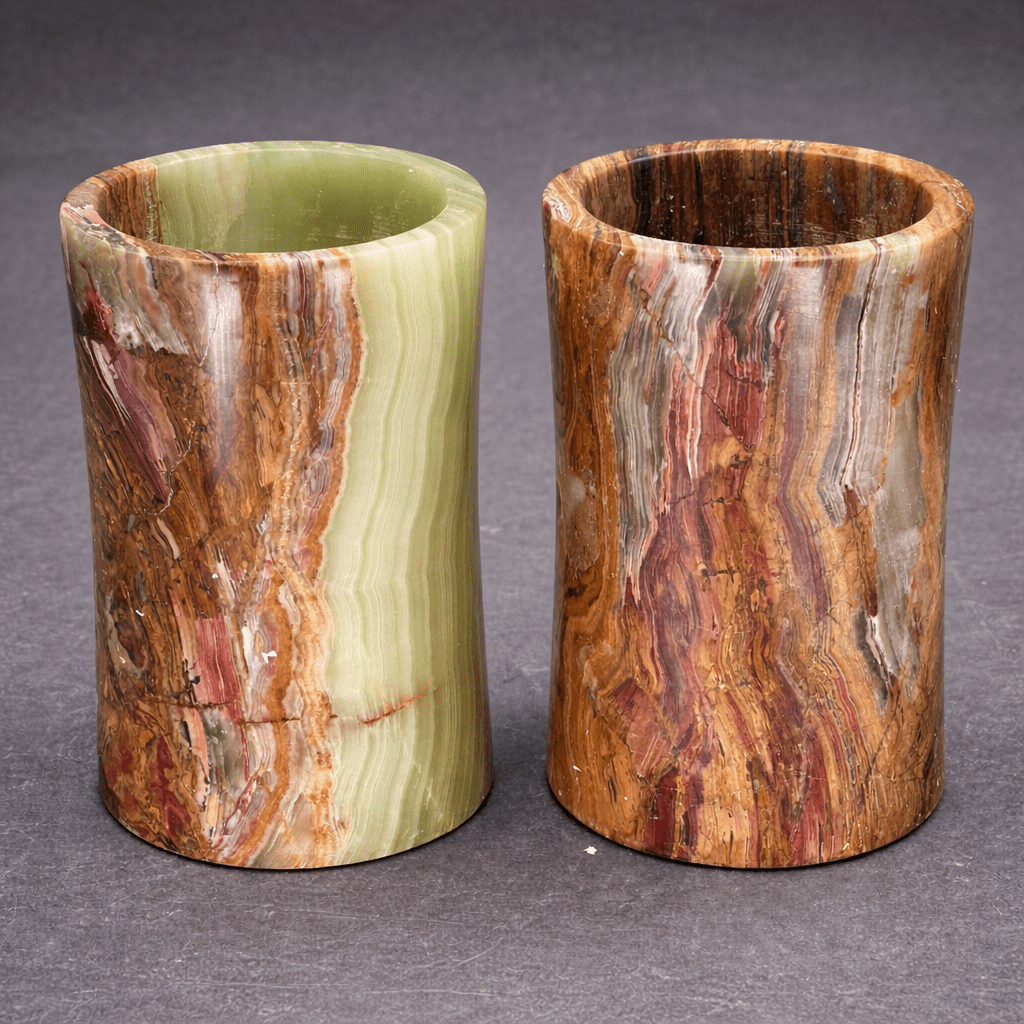 Onyx Cylinder Vase (6 Inches) Gemstone Home Decor