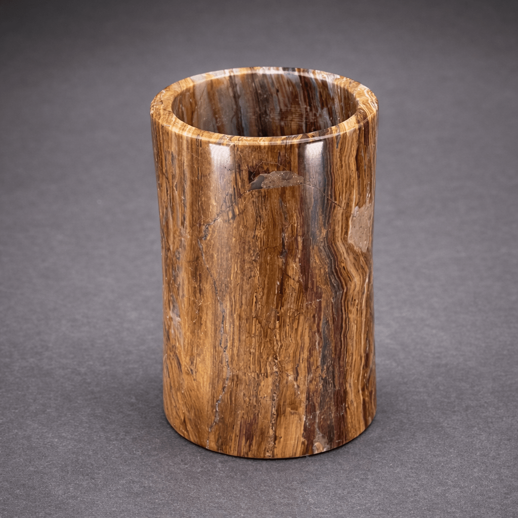 Onyx Cylinder Vase (6 Inches) Gemstone Home Decor