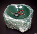 Green Quartz Polished Dish (1 Piece) ( Size 3.75 To 5 Inches) Hand Carved Polished Gemstone Decor by Crystal River Gems